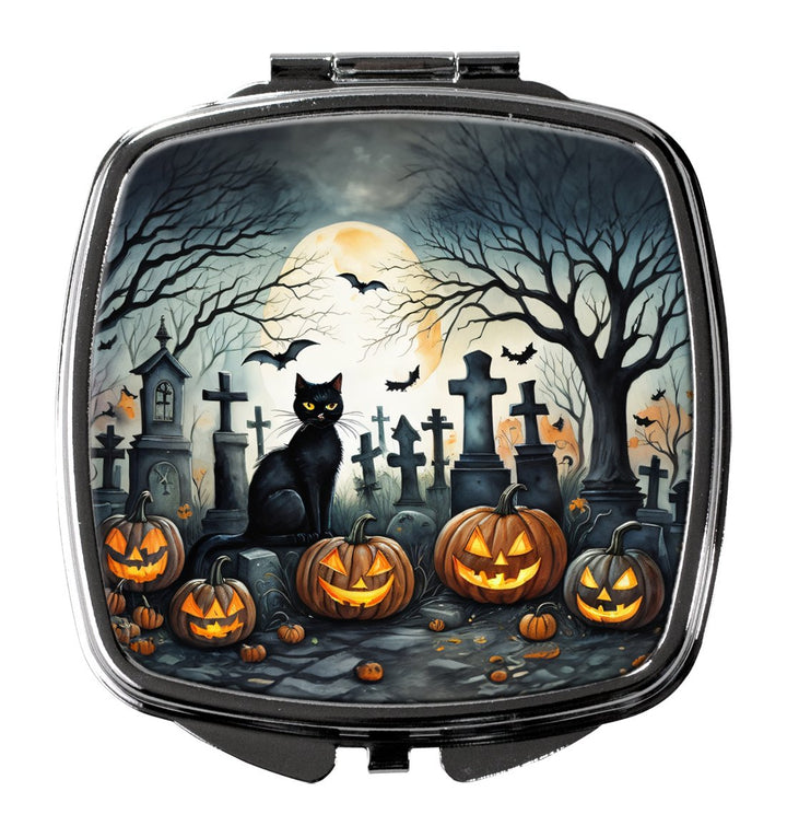 Zombies Spooky Halloween Compact Mirror Image 1