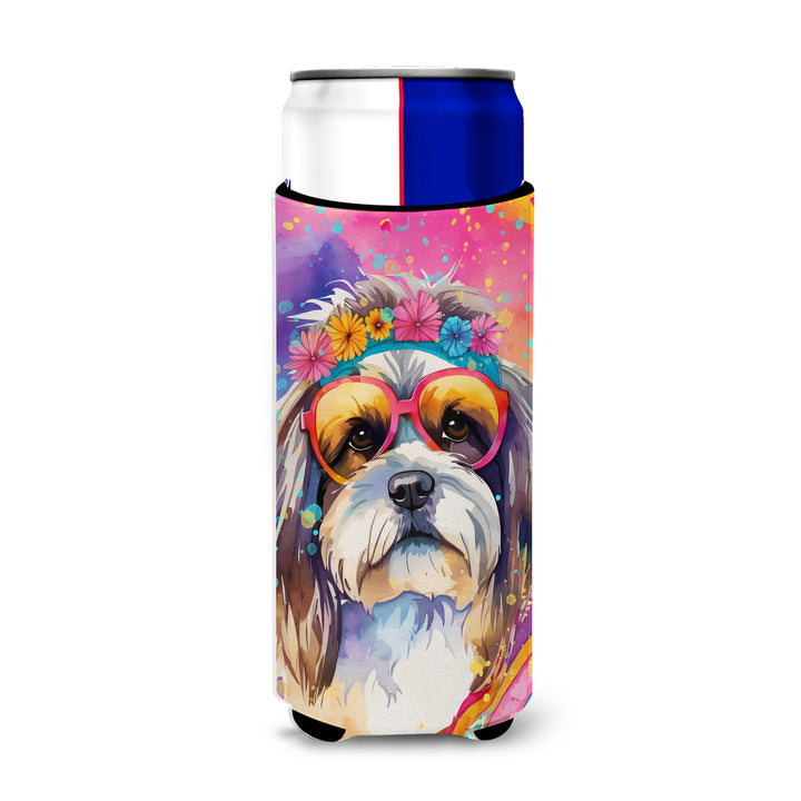 Yorkshire Terrier Hippie Dawg Hugger for Ultra Slim Cans Image 7