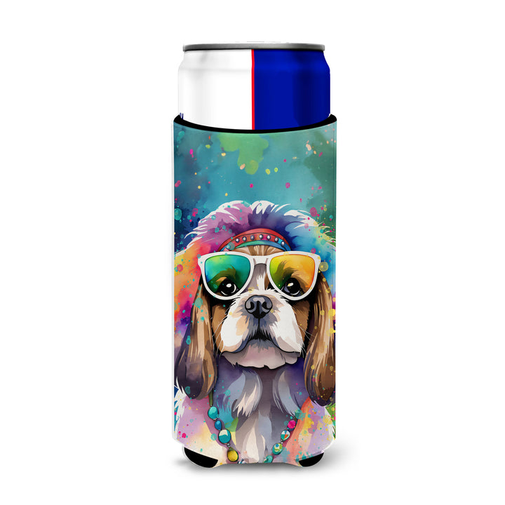 Yorkshire Terrier Hippie Dawg Hugger for Ultra Slim Cans Image 8