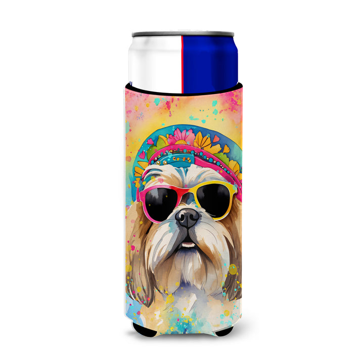 Yorkshire Terrier Hippie Dawg Hugger for Ultra Slim Cans Image 9