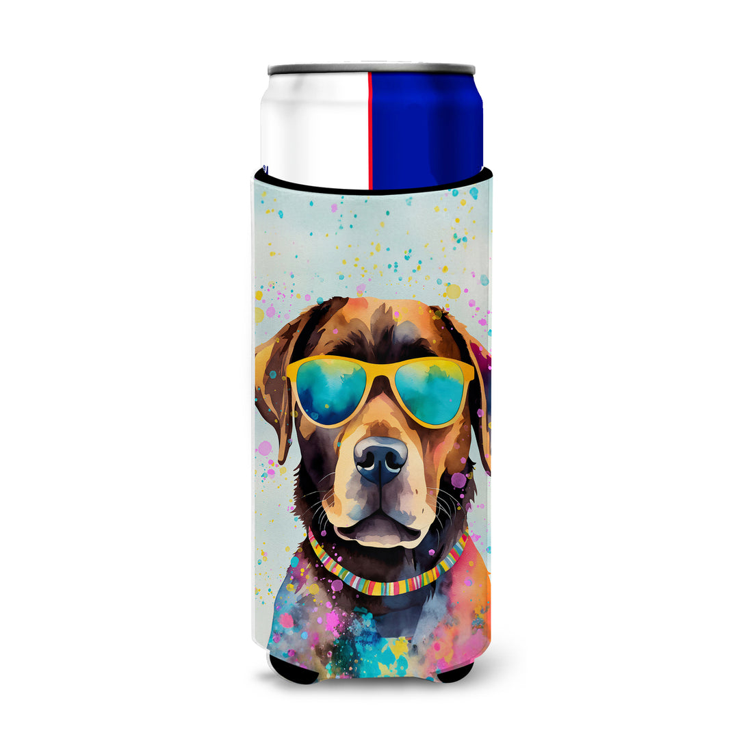 Yorkshire Terrier Hippie Dawg Hugger for Ultra Slim Cans Image 3