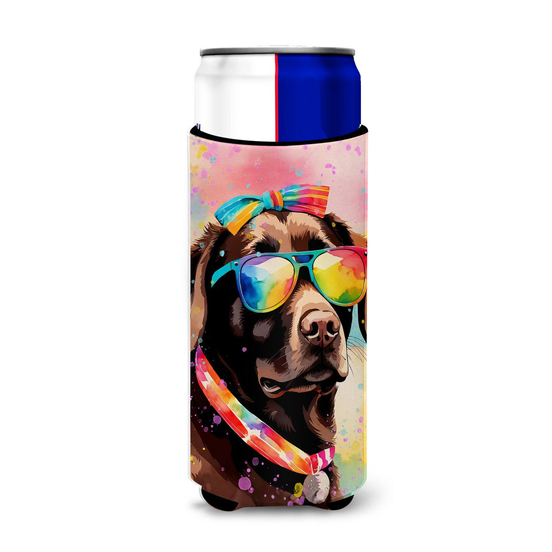 Yorkshire Terrier Hippie Dawg Hugger for Ultra Slim Cans Image 1