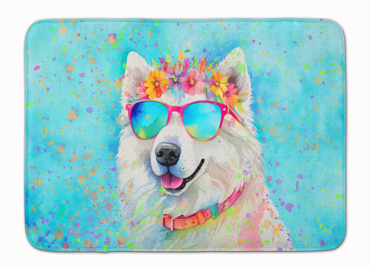 Yorkshire Terrier Hippie Dawg Memory Foam Kitchen Mat Image 2