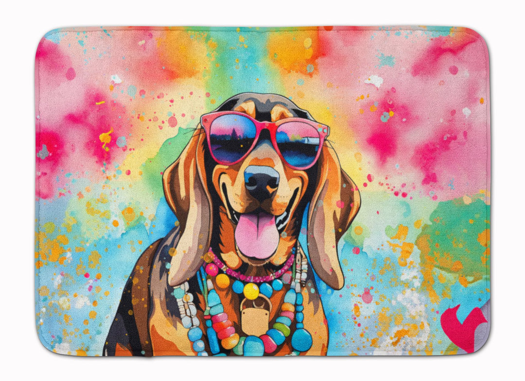 Yorkshire Terrier Hippie Dawg Memory Foam Kitchen Mat Image 1