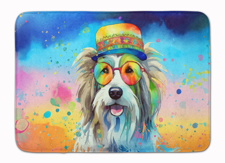 Yorkshire Terrier Hippie Dawg Memory Foam Kitchen Mat Image 1