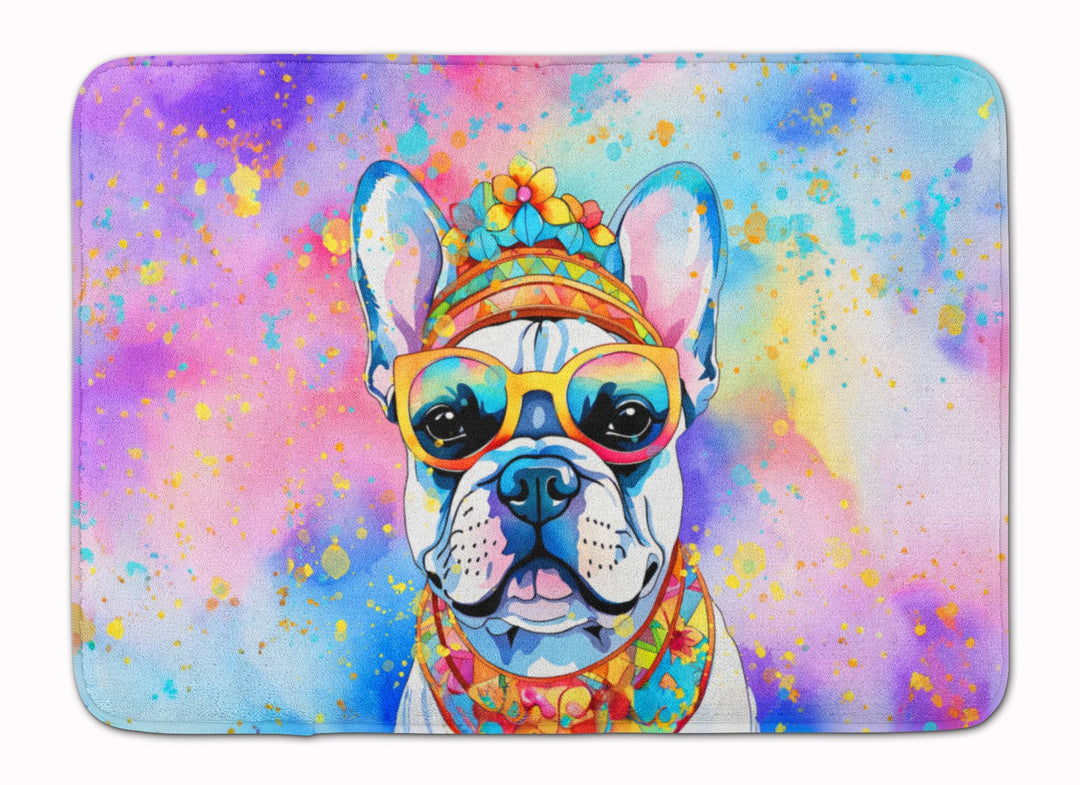 Yorkshire Terrier Hippie Dawg Memory Foam Kitchen Mat Image 1