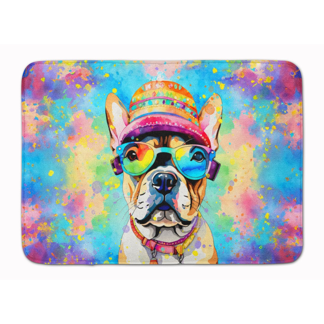 Yorkshire Terrier Hippie Dawg Memory Foam Kitchen Mat Image 1