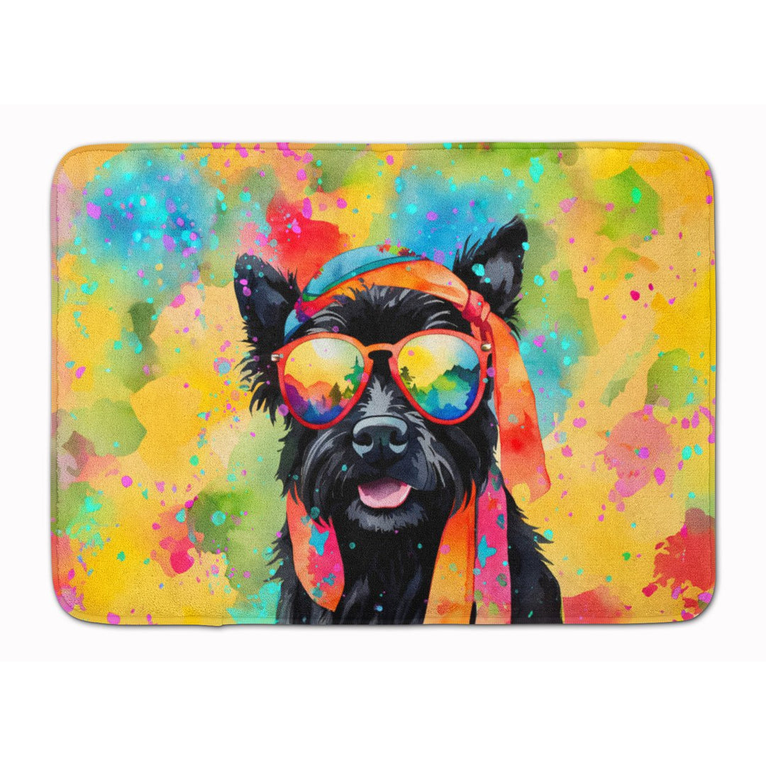 Yorkshire Terrier Hippie Dawg Memory Foam Kitchen Mat Image 1