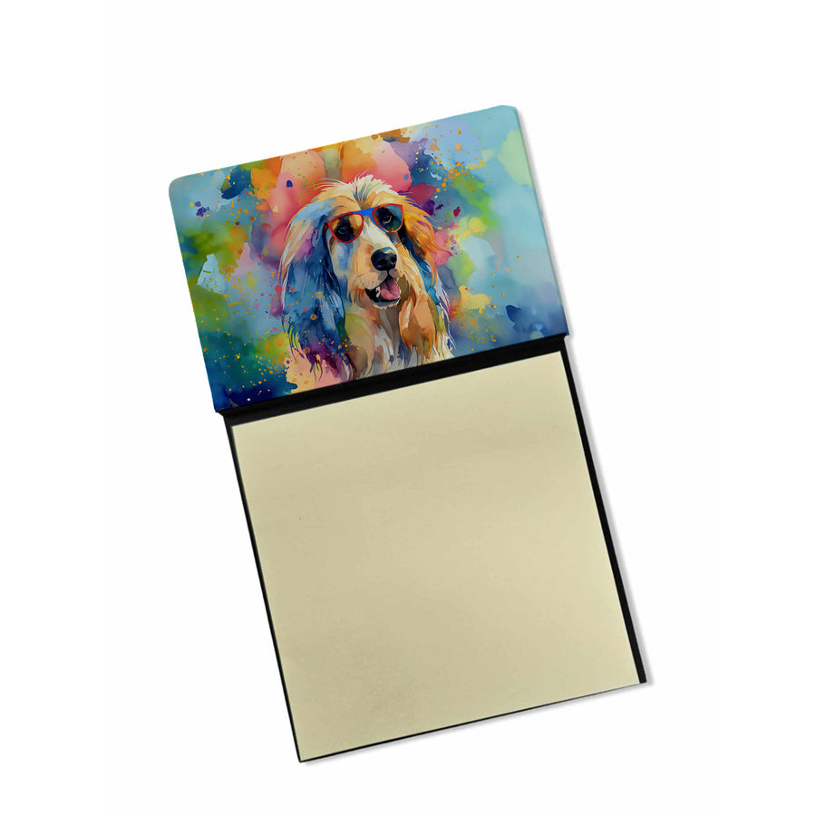 Yorkshire Terrier Hippie Dawg Sticky Note Holder Image 1