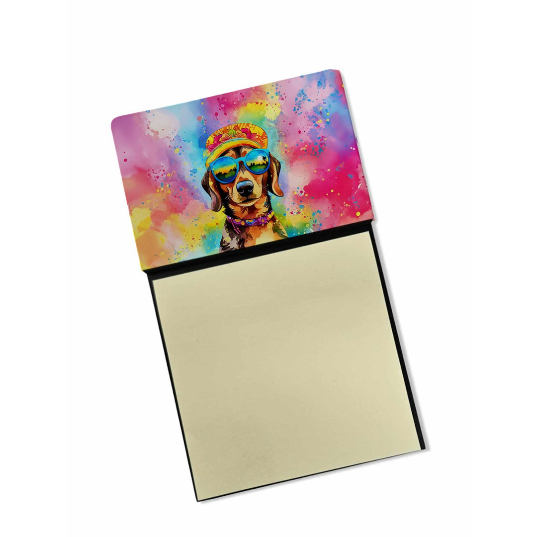 Yorkshire Terrier Hippie Dawg Sticky Note Holder Image 1