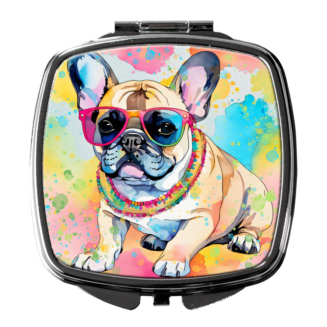 Yorkshire Terrier Hippie Dawg Compact Mirror Image 11