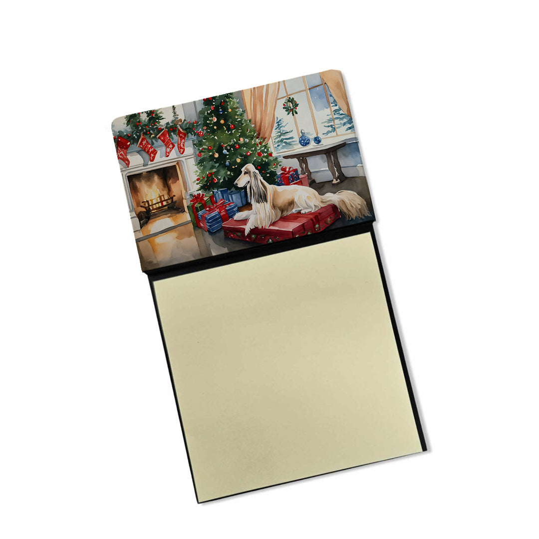 Yorkshire Terrier Cozy Christmas Sticky Note Holder Image 3