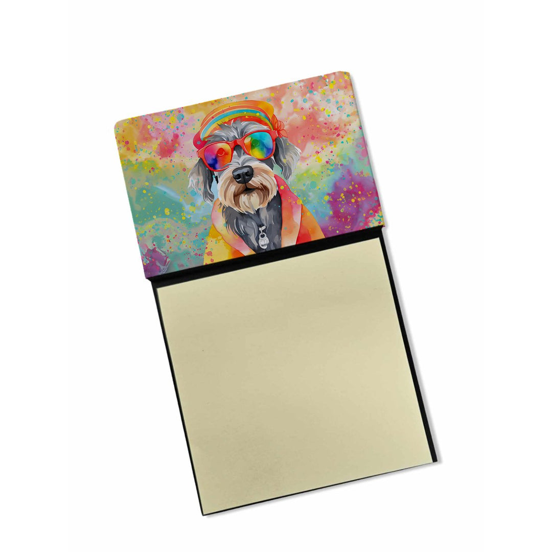 Yorkshire Terrier Hippie Dawg Sticky Note Holder Image 1