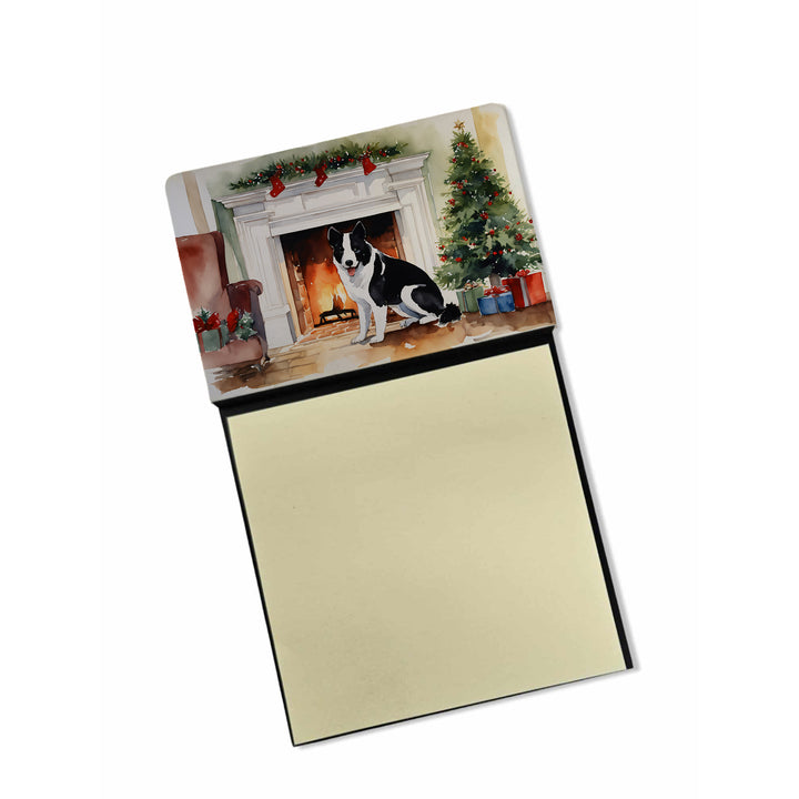 Yorkshire Terrier Cozy Christmas Sticky Note Holder Image 4