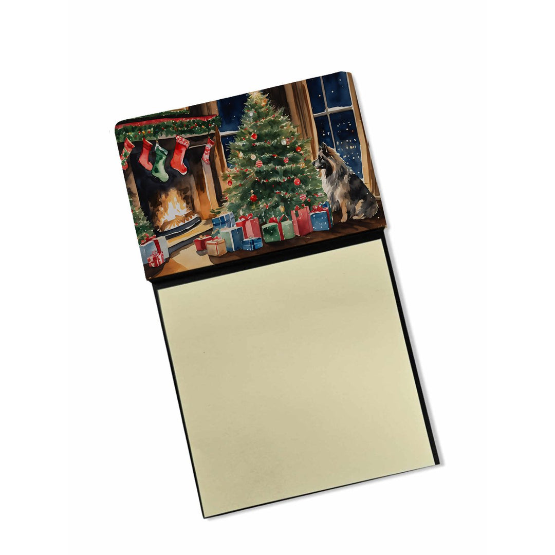 Yorkshire Terrier Cozy Christmas Sticky Note Holder Image 1