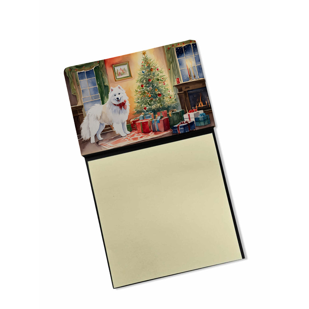 Yorkshire Terrier Cozy Christmas Sticky Note Holder Image 5