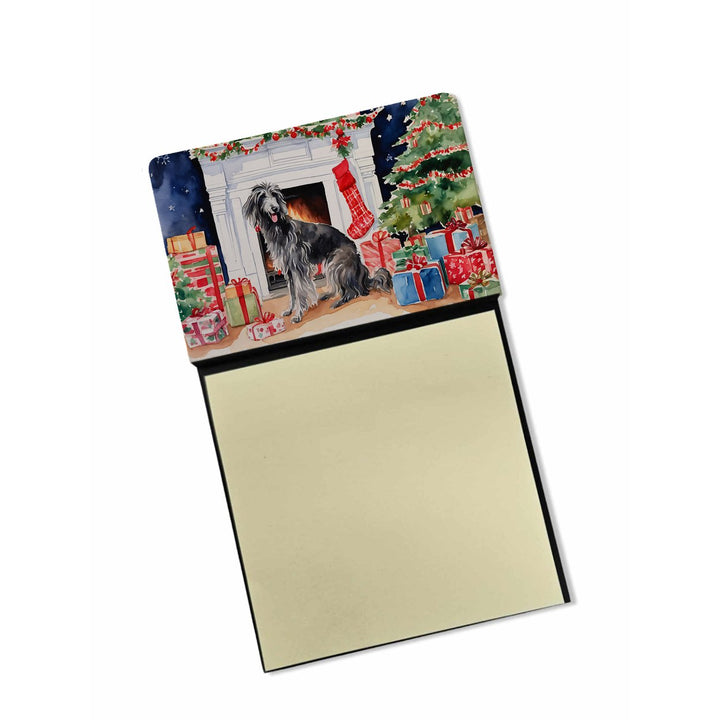 Yorkshire Terrier Cozy Christmas Sticky Note Holder Image 1