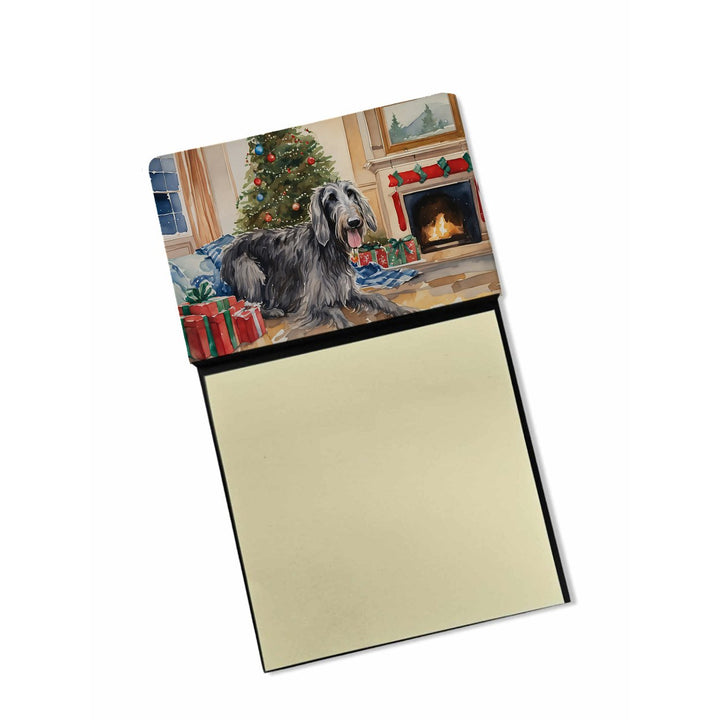 Yorkshire Terrier Cozy Christmas Sticky Note Holder Image 1