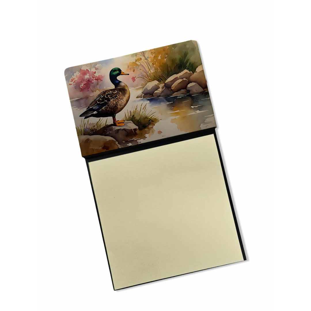 Wood Duck Sticky Note Holder Image 1