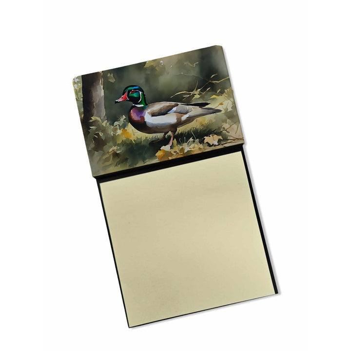 Wood Duck Sticky Note Holder Image 1