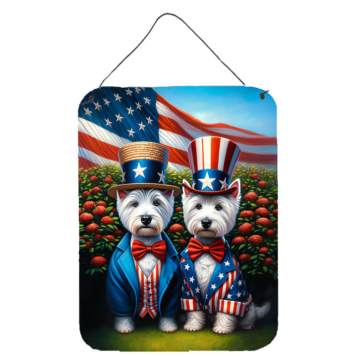 All American Yorkshire Terrier Wall or Door Hanging Prints Image 2