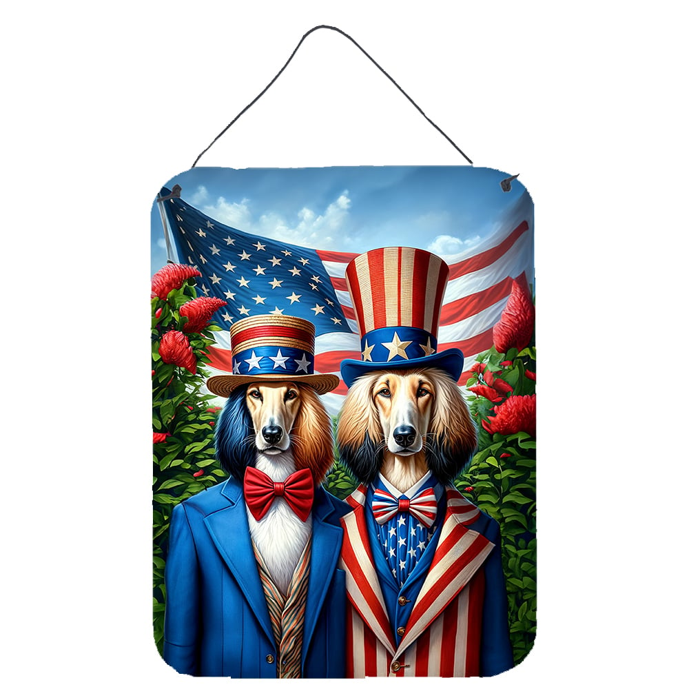 All American Yorkshire Terrier Wall or Door Hanging Prints Image 1