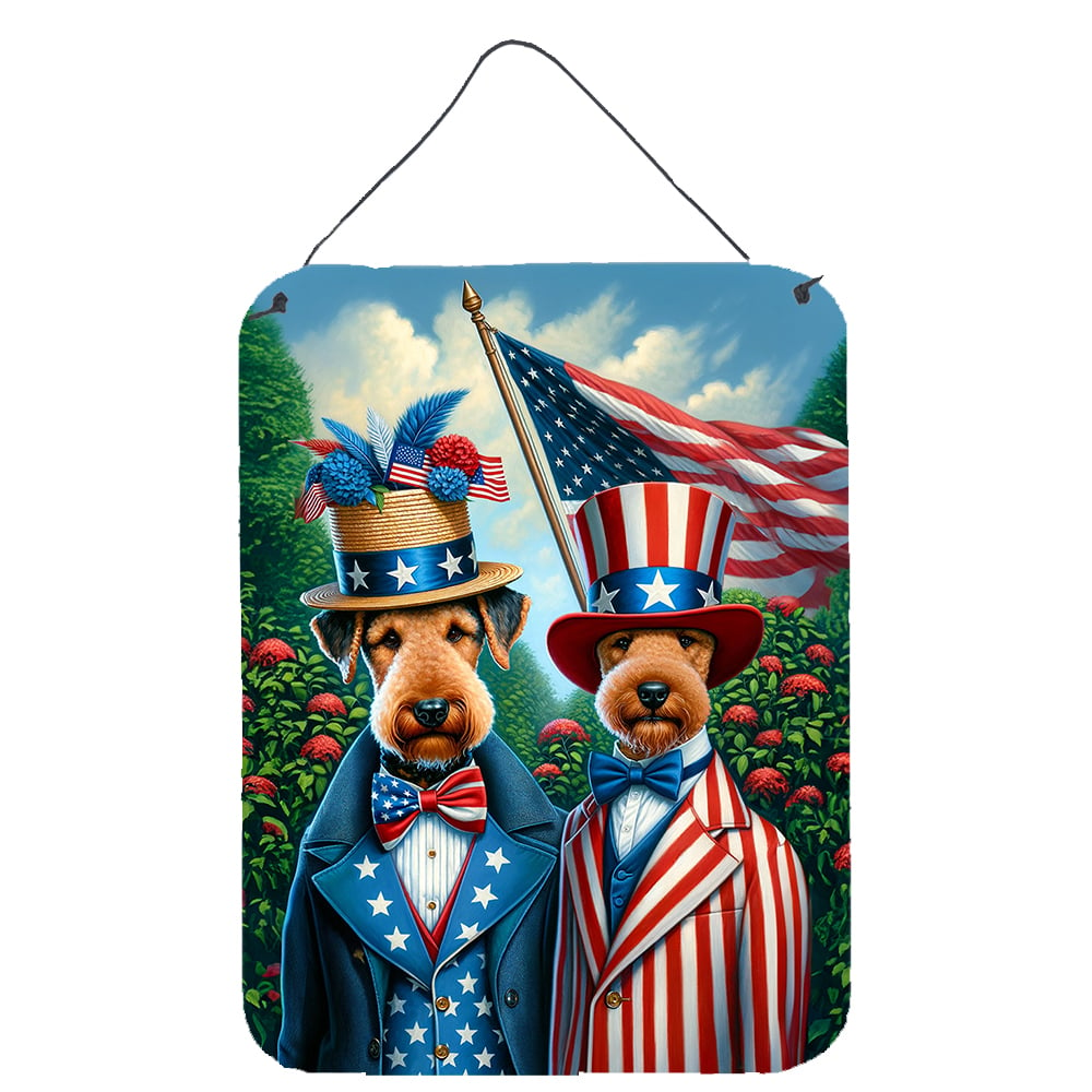 All American Yorkshire Terrier Wall or Door Hanging Prints Image 2