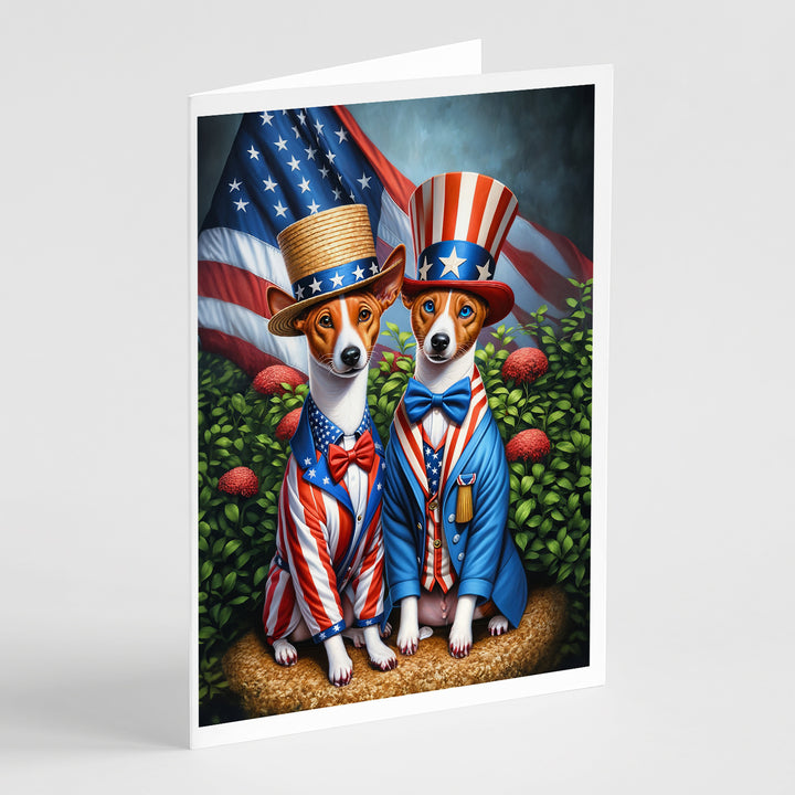 All American Yorkshire Terrier Greeting Cards Pack of 8 Image 8