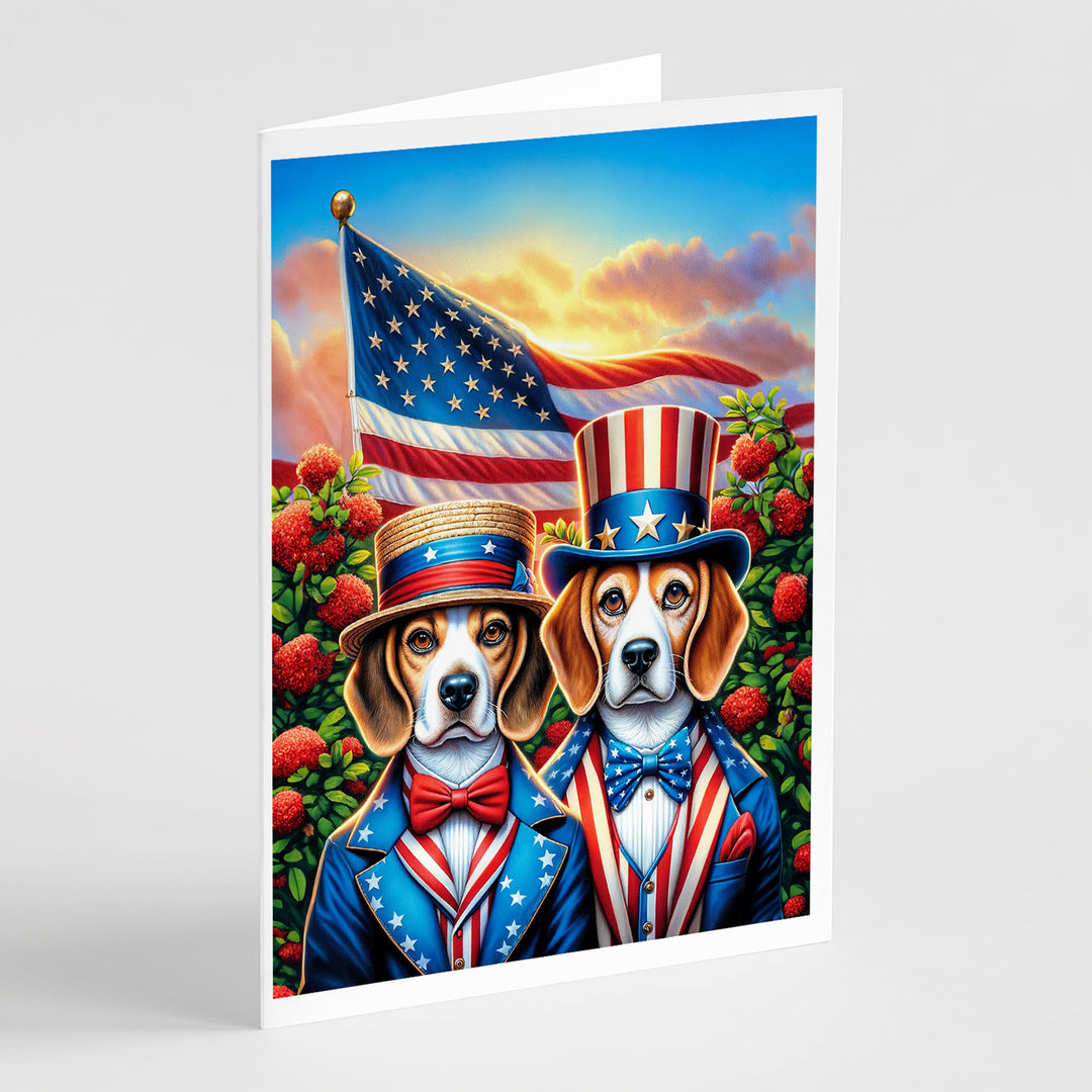 All American Yorkshire Terrier Greeting Cards Pack of 8 Image 10