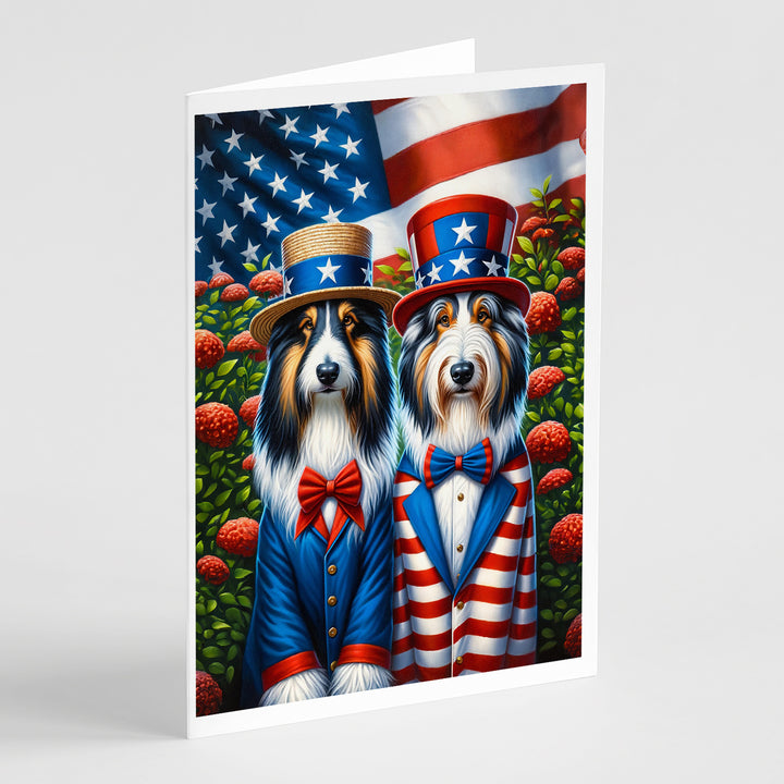 All American Yorkshire Terrier Greeting Cards Pack of 8 Image 11