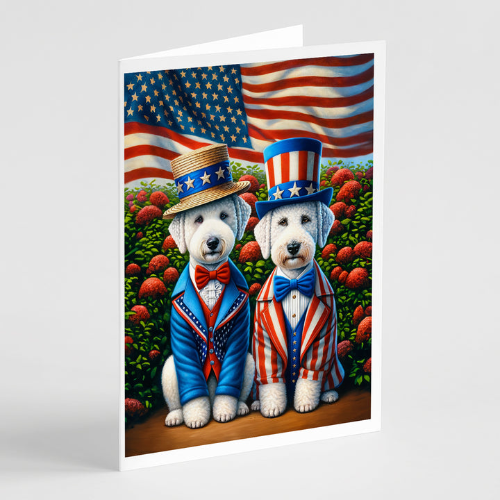 All American Yorkshire Terrier Greeting Cards Pack of 8 Image 12