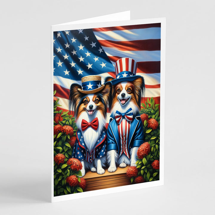 All American Yorkshire Terrier Greeting Cards Pack of 8 Image 7