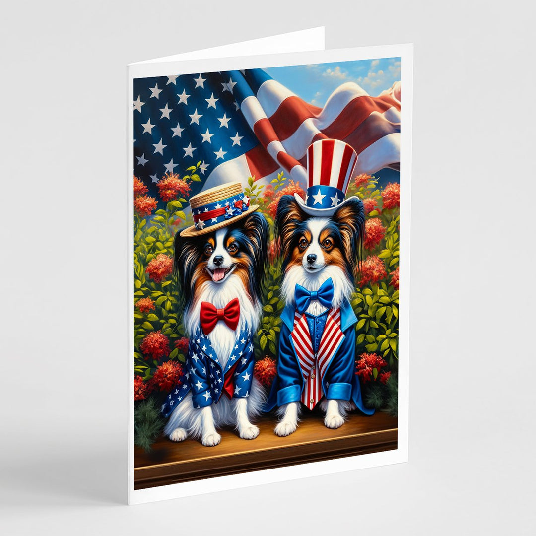 All American Yorkshire Terrier Greeting Cards Pack of 8 Image 8