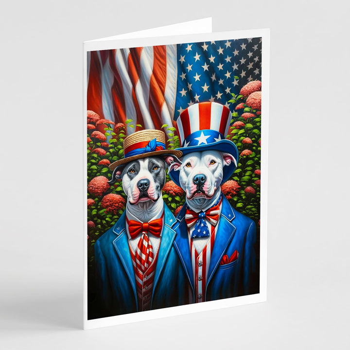 All American Yorkshire Terrier Greeting Cards Pack of 8 Image 11