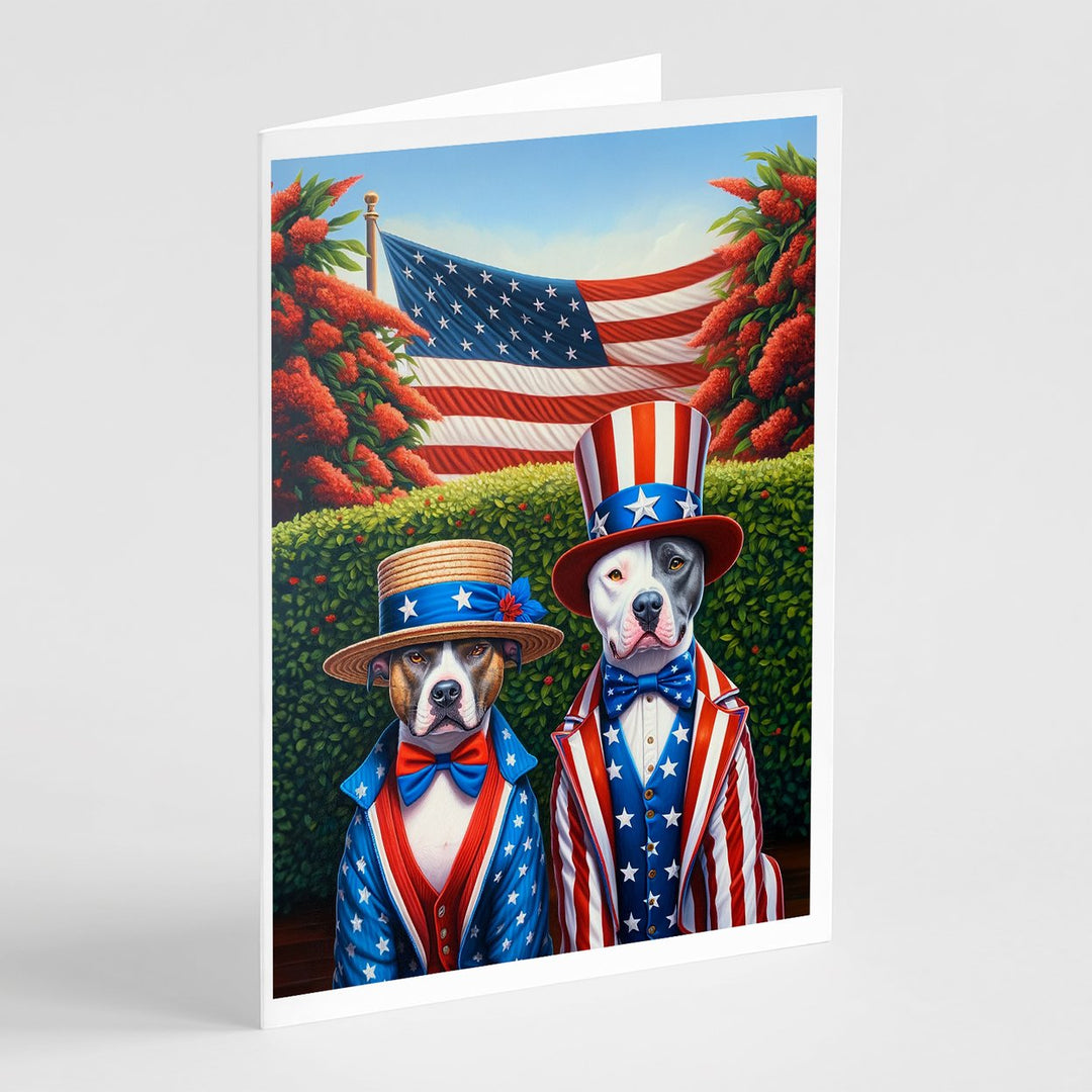 All American Yorkshire Terrier Greeting Cards Pack of 8 Image 12