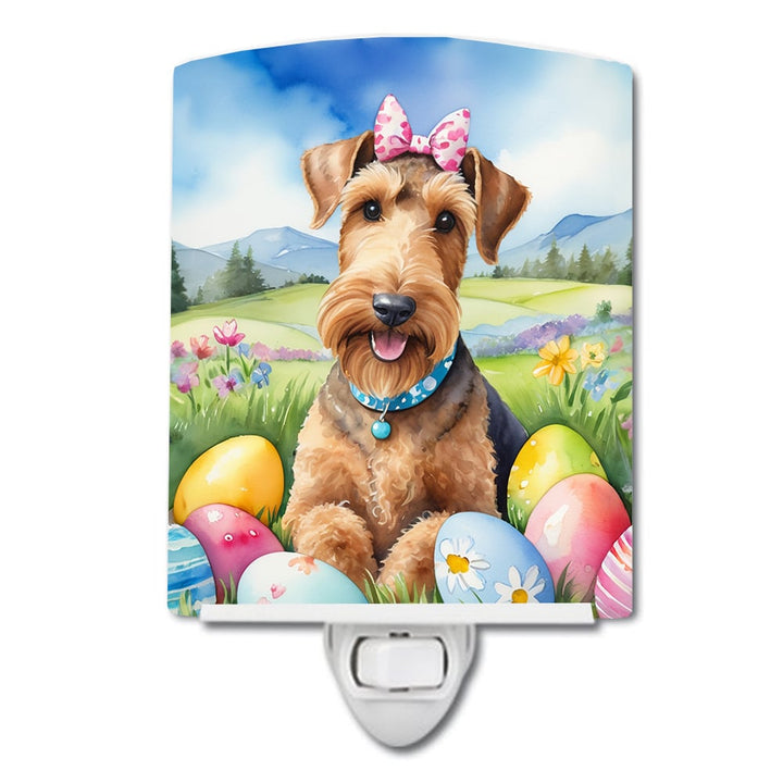 Yorkshire Terrier Easter Egg Hunt Ceramic Night Light Image 5