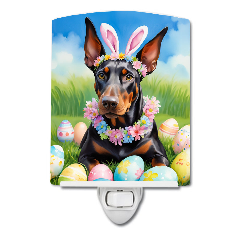 Yorkshire Terrier Easter Egg Hunt Ceramic Night Light Image 2