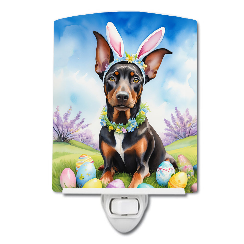 Yorkshire Terrier Easter Egg Hunt Ceramic Night Light Image 3