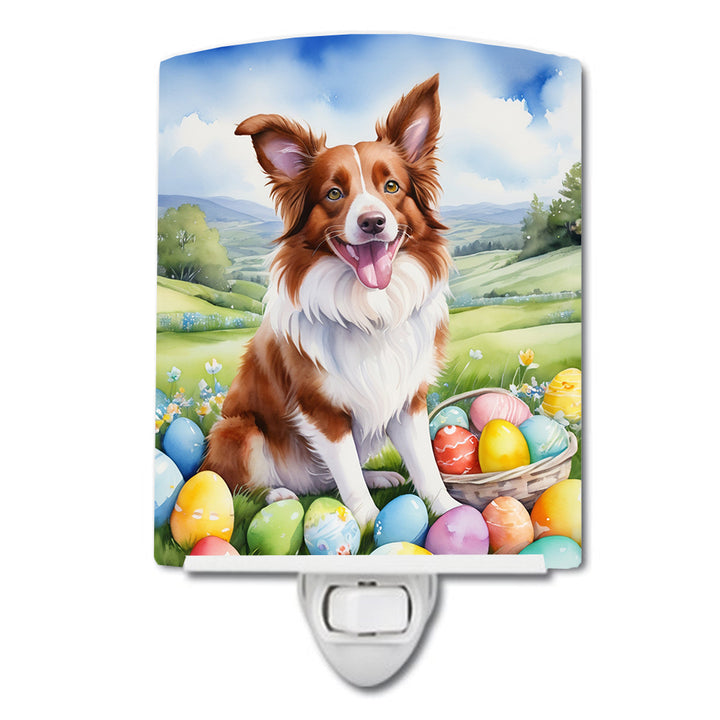 Yorkshire Terrier Easter Egg Hunt Ceramic Night Light Image 2