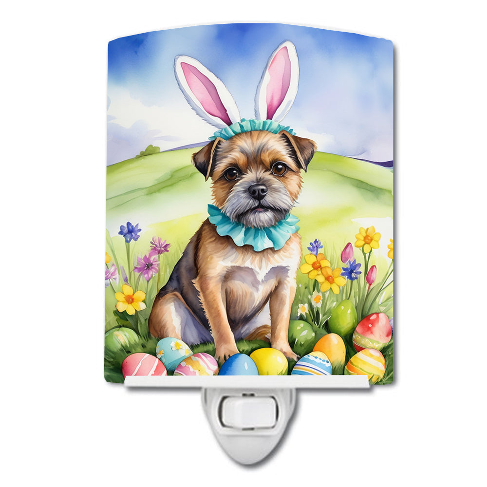 Yorkshire Terrier Easter Egg Hunt Ceramic Night Light Image 4