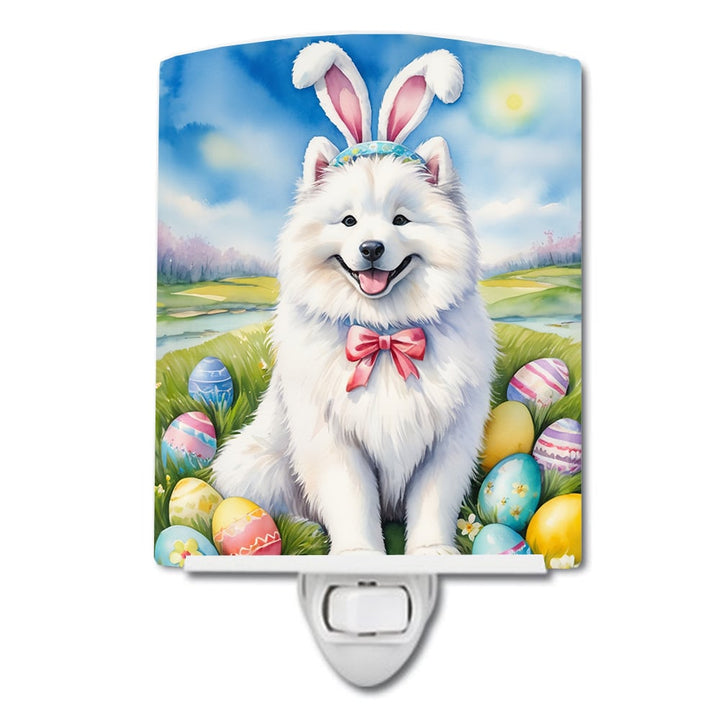 Yorkshire Terrier Easter Egg Hunt Ceramic Night Light Image 3