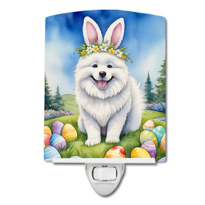 Yorkshire Terrier Easter Egg Hunt Ceramic Night Light Image 1