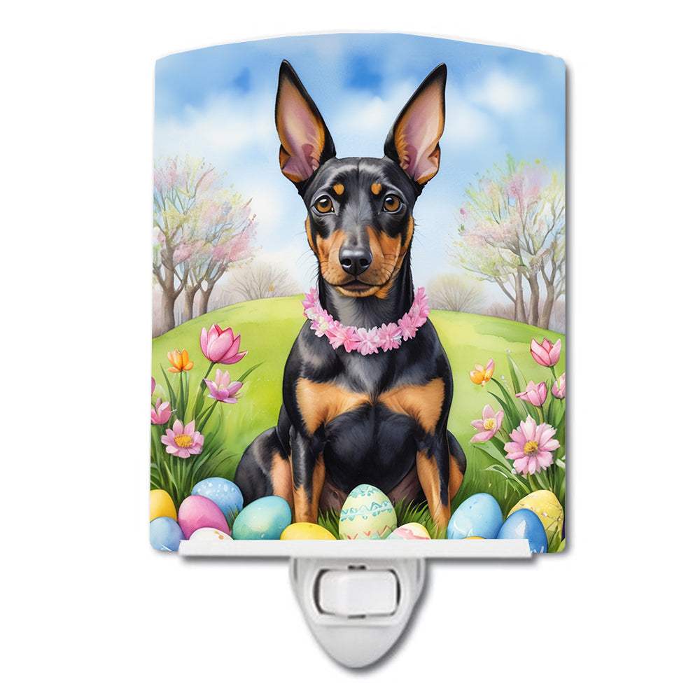 Yorkshire Terrier Easter Egg Hunt Ceramic Night Light Image 2