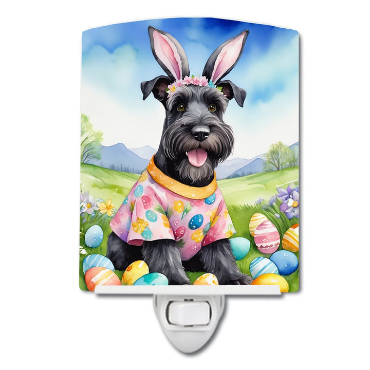 Yorkshire Terrier Easter Egg Hunt Ceramic Night Light Image 9