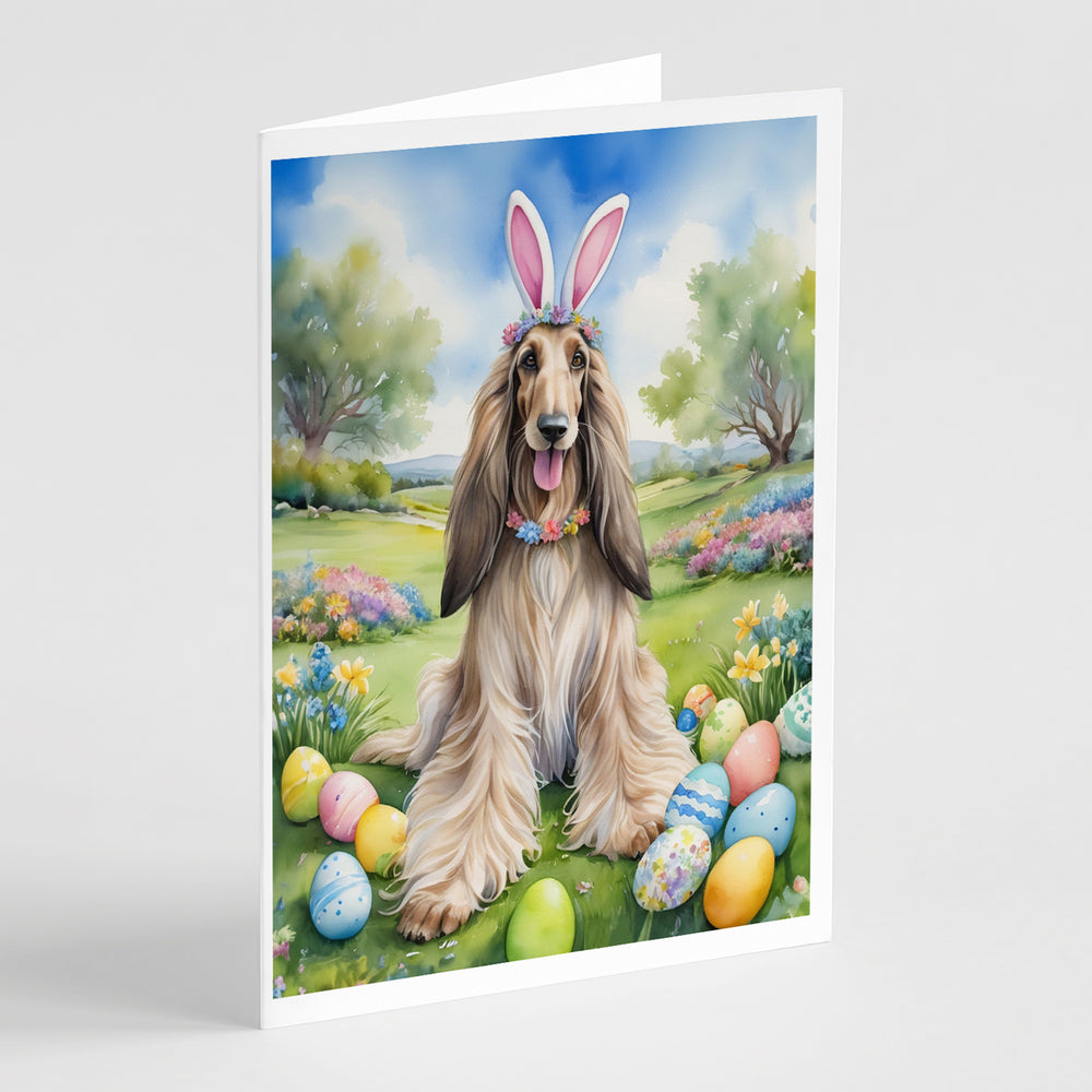 Yorkshire Terrier Easter Egg Hunt Greeting Cards Pack of 8 Image 2