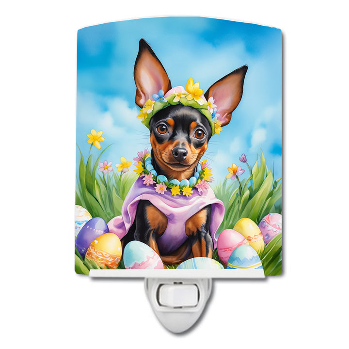 Yorkshire Terrier Easter Egg Hunt Ceramic Night Light Image 6