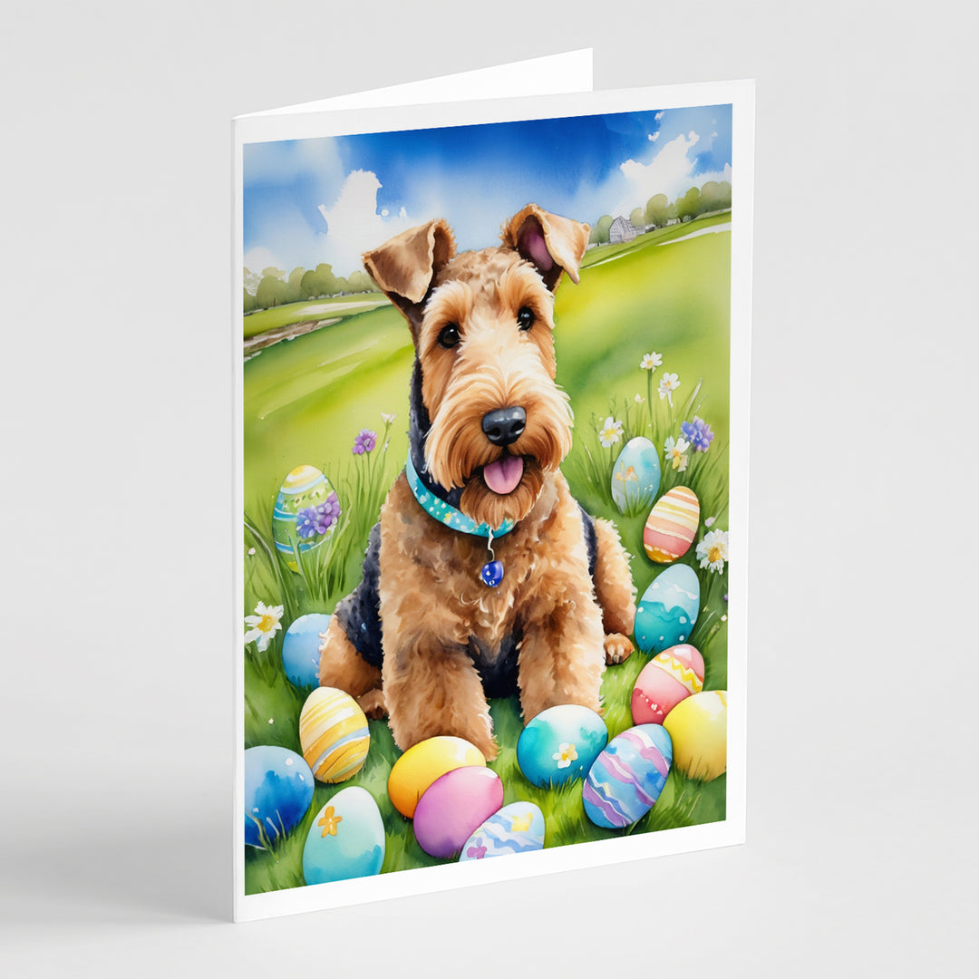 Yorkshire Terrier Easter Egg Hunt Greeting Cards Pack of 8 Image 4