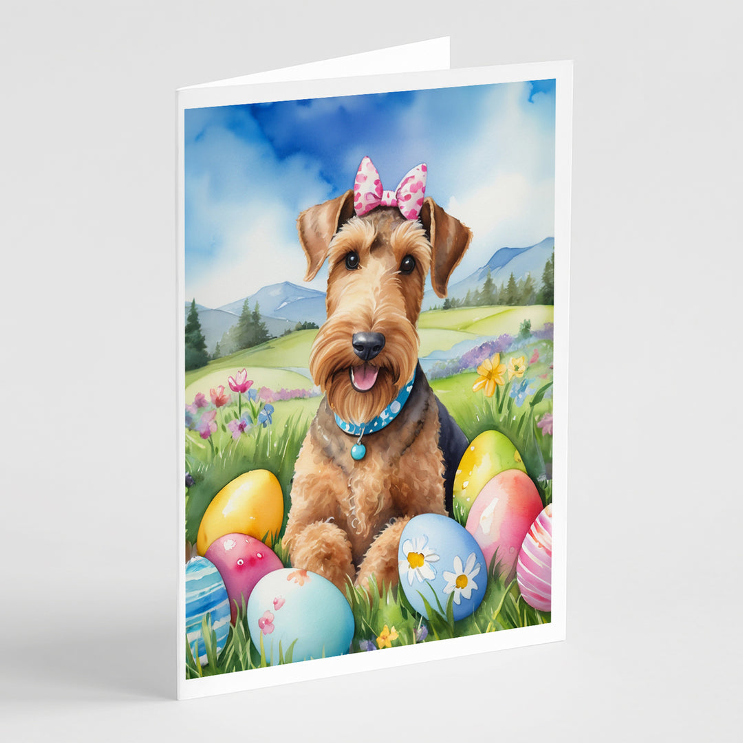 Yorkshire Terrier Easter Egg Hunt Greeting Cards Pack of 8 Image 5