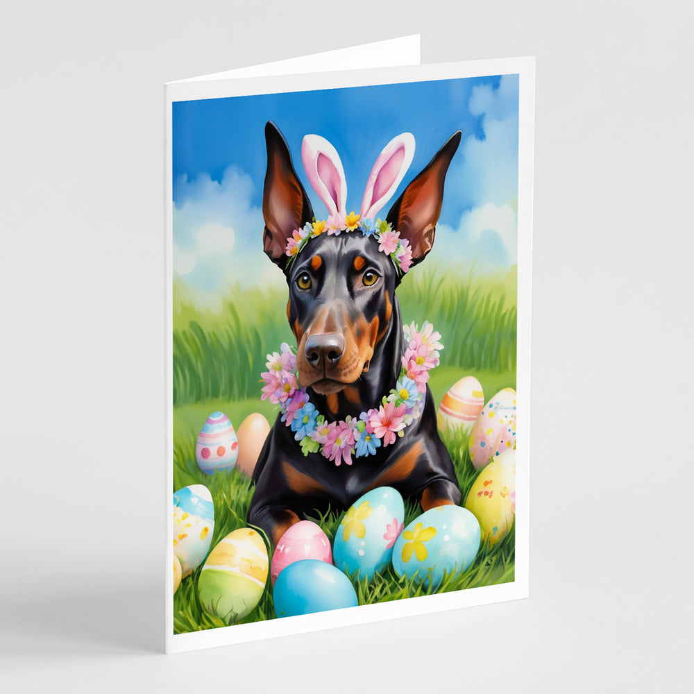 Yorkshire Terrier Easter Egg Hunt Greeting Cards Pack of 8 Image 2