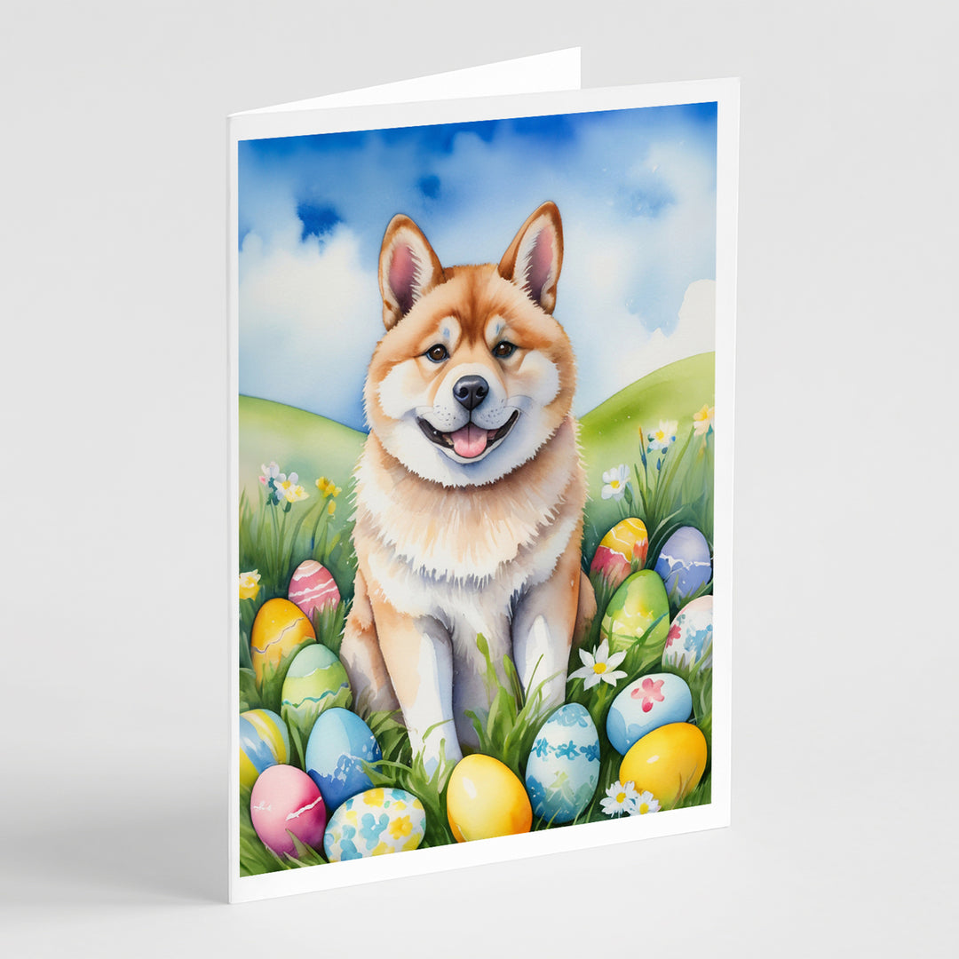 Yorkshire Terrier Easter Egg Hunt Greeting Cards Pack of 8 Image 6